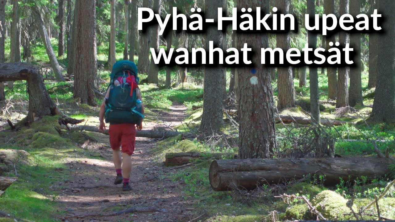 2 päivän vaellus Pyhä-Häkin kansallispuistossa (Tulijärven polku)