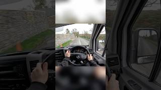 Mercedes Sprinter - TEST Drive and POV review #shorts