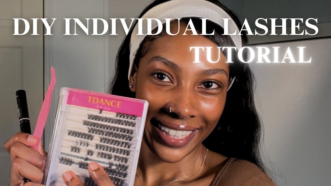 DIY Individual Lashes At Home | How To Apply Lashes | Lasts up to 2 ...