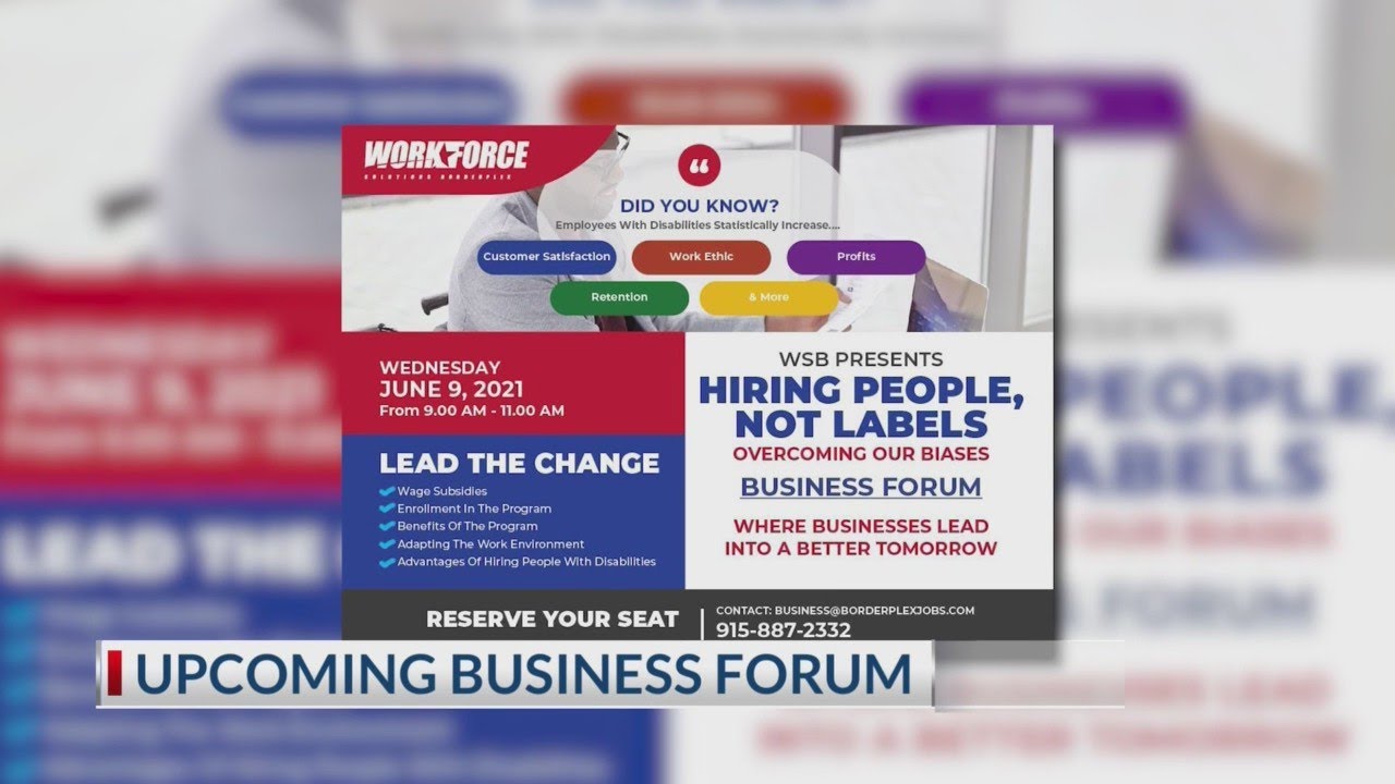 Getting the Job with Workforce Solutions Borderplex- Business Forum