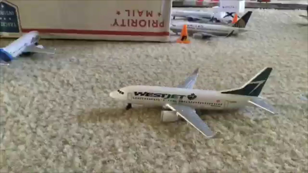 Toy westjet takeoff