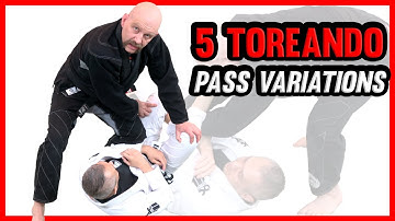 The 5 Main Toreando Guard Pass Variations