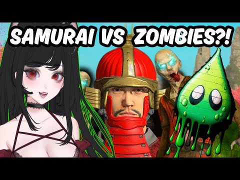 Can Feudal Japan Survive The Zombie Apocalypse in Total Warhammer 3?! REGGIE REACT