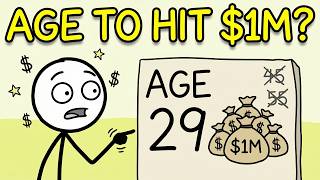 At What Age Most People Hit $100K, $500K & $1M (Not What You Think)