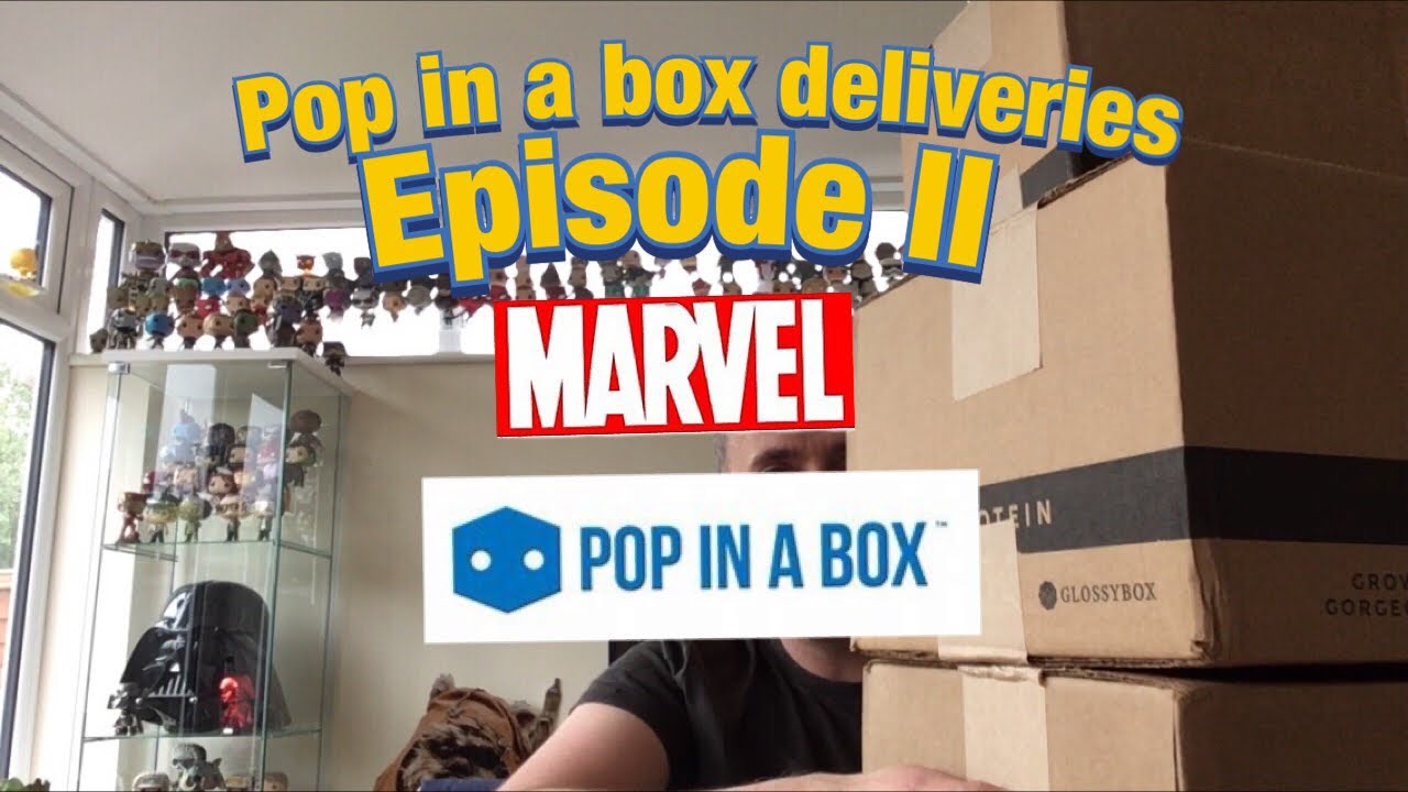 Pop in a Boxes EpII - Marvel Pop in a Box June 2019