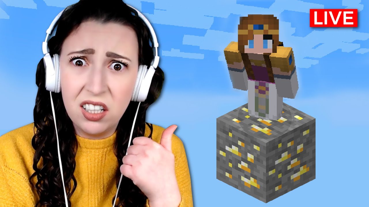 🔴Minecraft ONE BLOCK - The Search for Gold CONTINUES! - YouTube