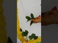 Beautiful Flower Art Using Colors &amp; Leaves🌿🌸| Easy Nature Craft #shorts#love#viral#reels#viralvideo