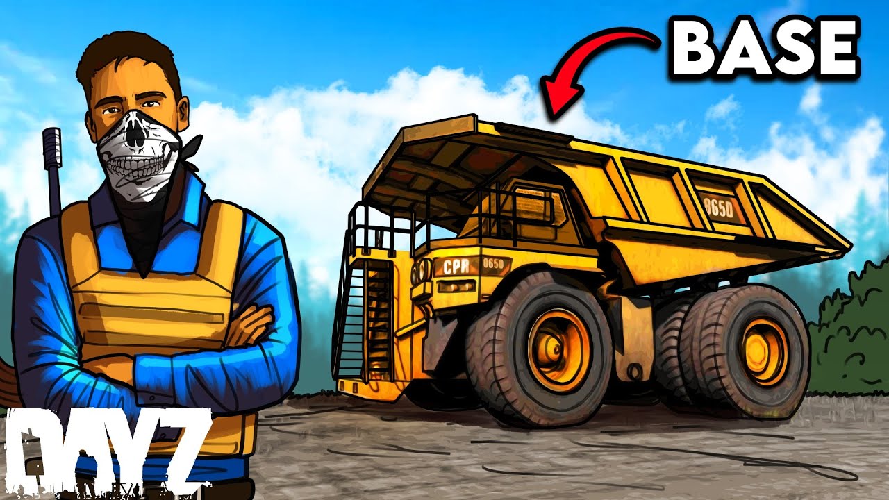 WE SPENT 7 DAYS LIVING IN A DUMP TRUCK IN DAYZ