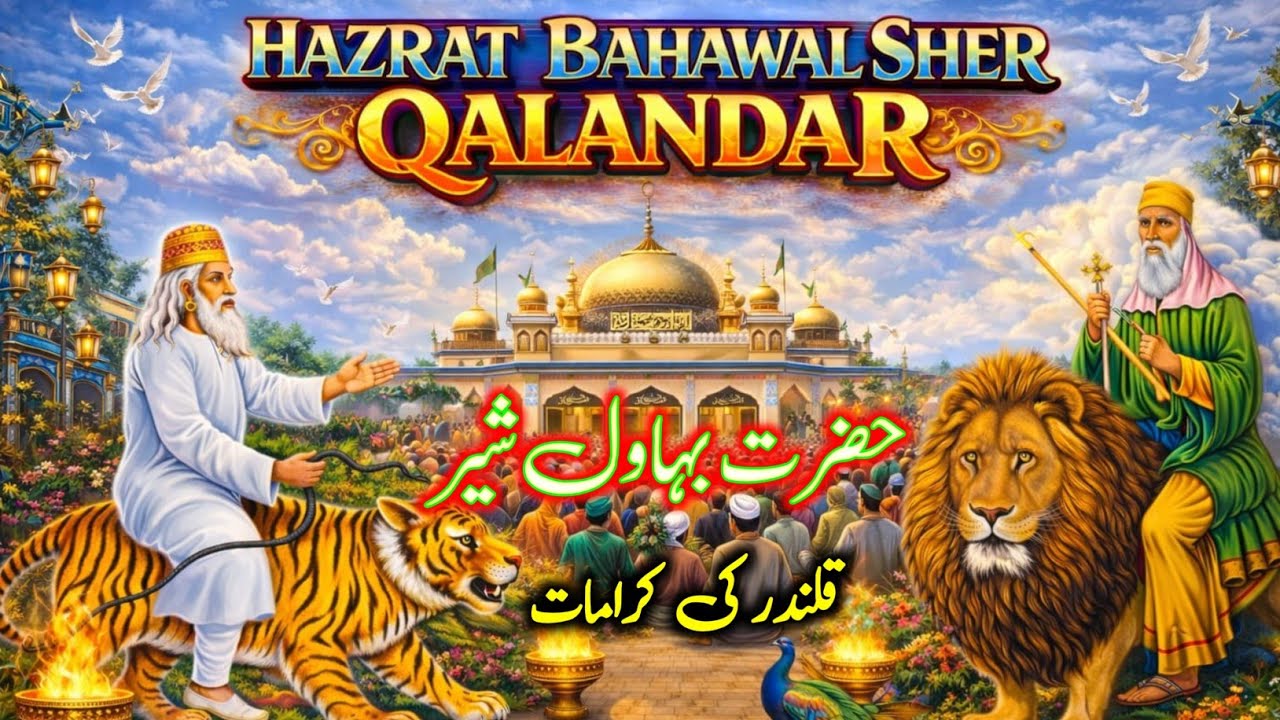 History of Bahawal Sher Qalander || Kramat of Lal Bahawal Sher Qalander || Darayn Islamic
