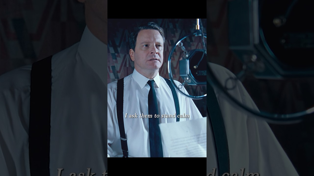 The King’s Speech—The whole city is listening to Bertie's speech.