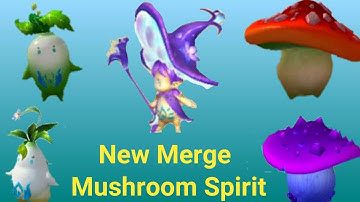 Merge New Pet Mushroom Spirit Evo 6 | Utopia Origin