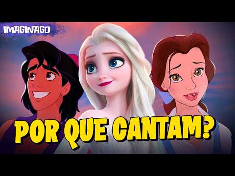 Por que todo PROTAGONISTA da Disney CANTA? - A FÓRMULA SECRETA