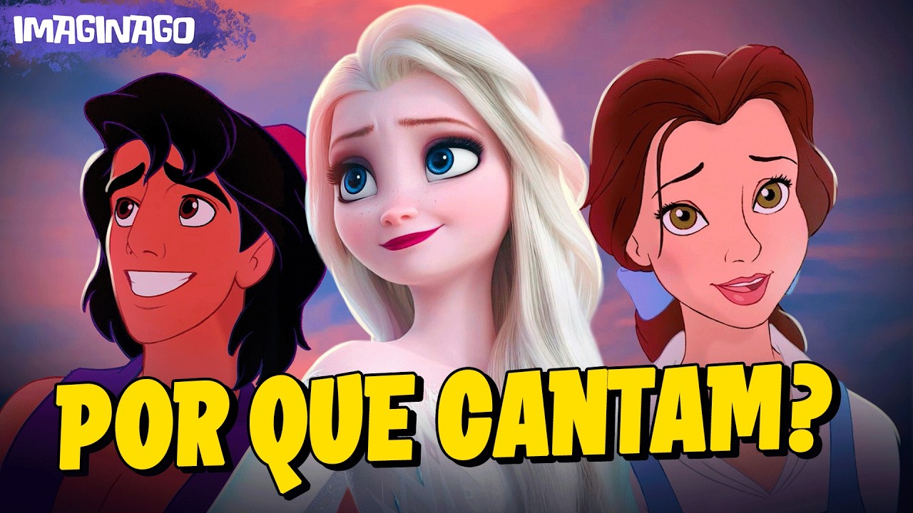 Por que todo PROTAGONISTA da Disney CANTA? - A FÓRMULA SECRETA