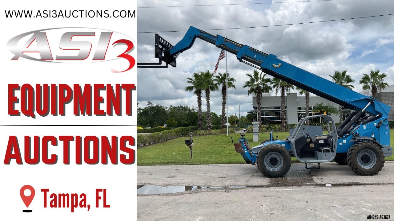 Genie Telehandler GTH-1056 | Diesel Powered | 10,000 lb Capacity | 56 ft Lift Height