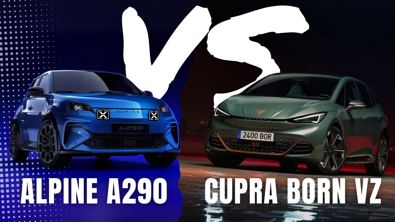 Alpine A290 VS Cupra Born VZ: ¿Cuál es mejor?👀