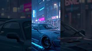 🌃 Toyota Supra MK4 Neon Night Build | Ultimate JDM Cyber Vibes #Shorts