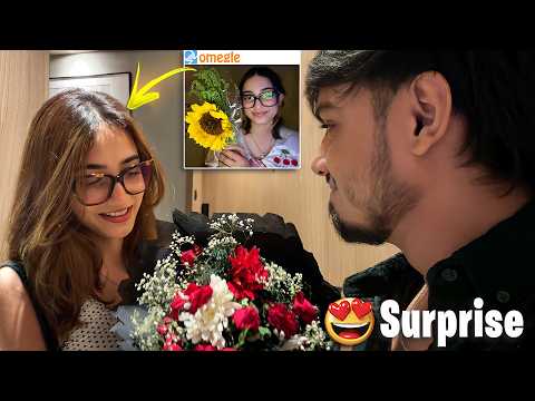✈️😍FINALLY I TRAVELED DELHI TO BANGALORE TO SURPRISE HER😍💖- OMEGLE TO REAL LIFE😍 | @ItsKunal​