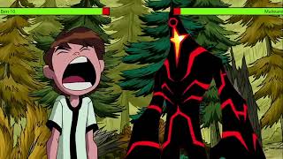 Healthbars,Ben 10 Healthbars, First Ominiverse Fight