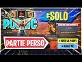 PARTIE PERSO FORTNITE !! SOLO | CHAMPIONS SERIES ! NOUVEAU CONCEPT !