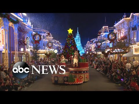 וִידֵאוֹ: Christmas at Disney World by the Numbers