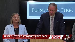 Former police chief Theetge appealing dismissal, filing suit against city, city leaders, lawyer says
