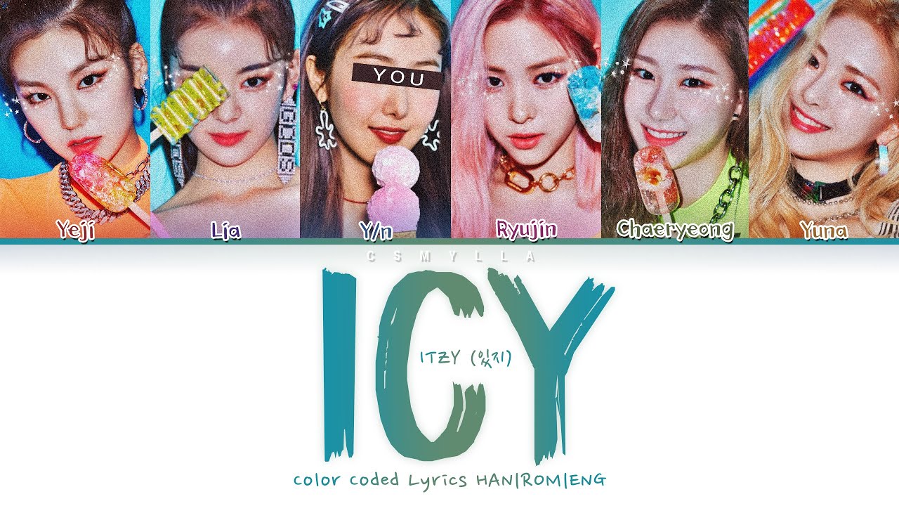 ITZY (있지) – 'ICY' with 6 members | Color Coded Lyrics HAN|ROM|ENG