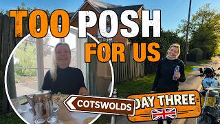 We Felt Like Peasants in the Cotswolds! Final Day UK Motorcycle Tour #motovlog