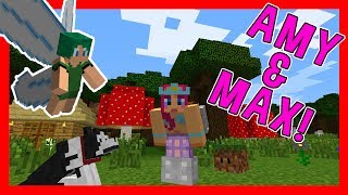 Amy & Max! Ep.4 THE TALKING FAIRY! | Minecraft | Amy Lee33