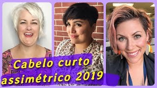 20 Ideias De Cabelo Curto Imétrico 2019