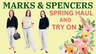 MARKS & SPENCERS SPRING 2024 HAUL AND TRY ON