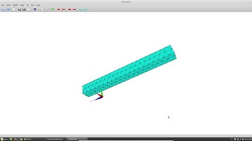 Elastic Modes of a Metal Bar: Solver Setup and Solution