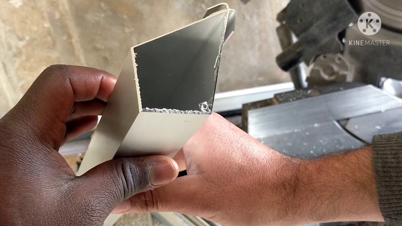 تقطيع ومنطاج صندوق كوزين الألمنيوم الجزء الاول