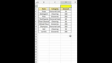 Dynamic SUM in Excel💪#exceltricks #exceltips