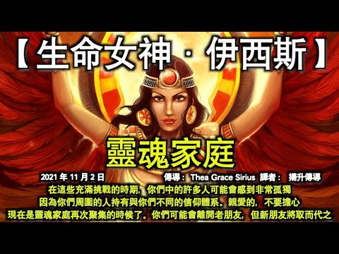 靈魂家庭【生命女神·伊西斯】在這些充滿挑戰的時期，你們中的許多人可能會感到非常孤獨，因為你們周圍的人持有與你們不同的信仰體系。親愛的，不要擔心，現在是靈魂家庭再次聚集的時候了