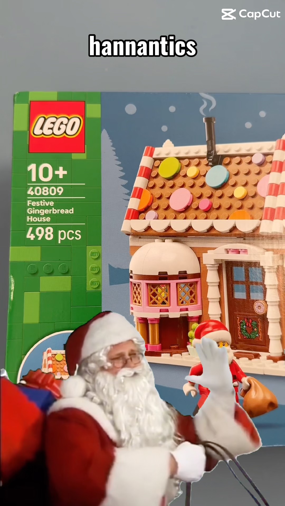 Lego Festive Gingerbread House 40809 - YouTube
