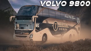 Volvo 9800 Driving Through Death Road | Euro Truck Simulator 2 screenshot 4