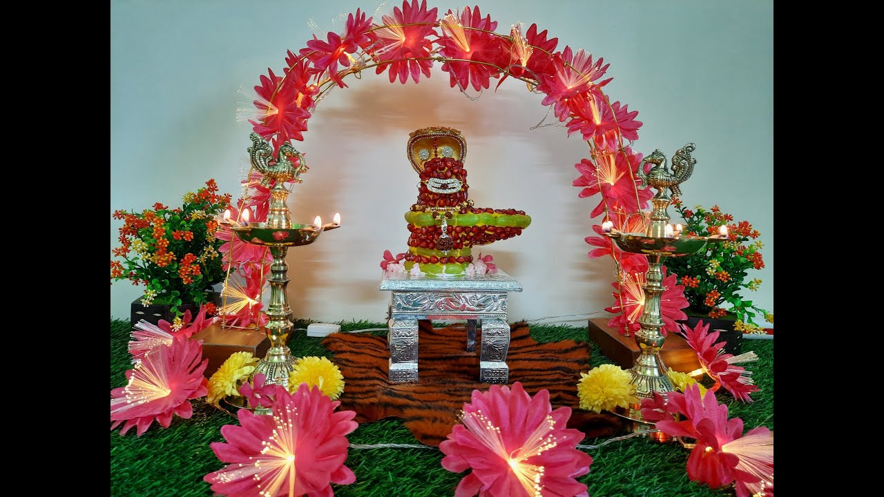 Top more than 153 shiva flower decoration seven.edu.vn