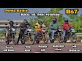 Raider 125 vs splendor plus vs tvs sport vs honda shine vs hf deluxe  race till their potential