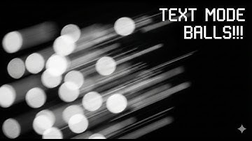 VGA Text Mode Hardware Compositing Demo: 10 Bouncing Balls