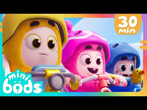 Newt Bike RACE 30 Minutes Of Minibods Funny Preschool Cartoons For Toddlers 