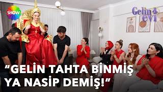 İrem Gelin Salona Taht Ile Giriş Yaparak Herkesi Şoke Ediyor Gelin Evi 1721. Bölüm
