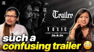 Nepali Girls React to Toxic Official Hindi Trailer | Yash | Geetu Mohandas