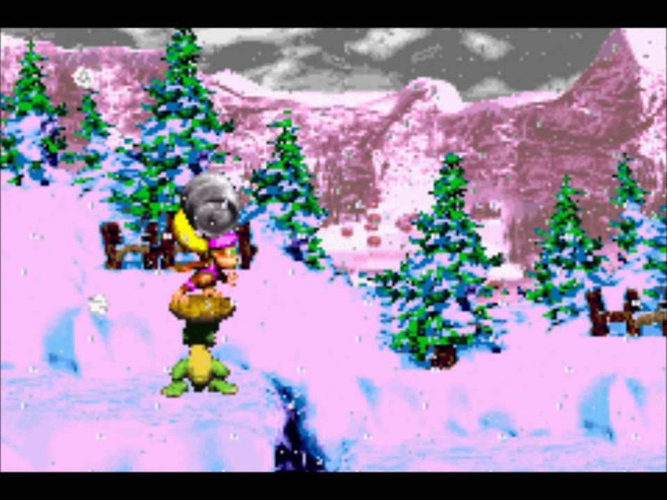 DK Country 3(GBA) FULL GAMEPLAY(Part 29) K3 Lemguin Lunge, Glacial
