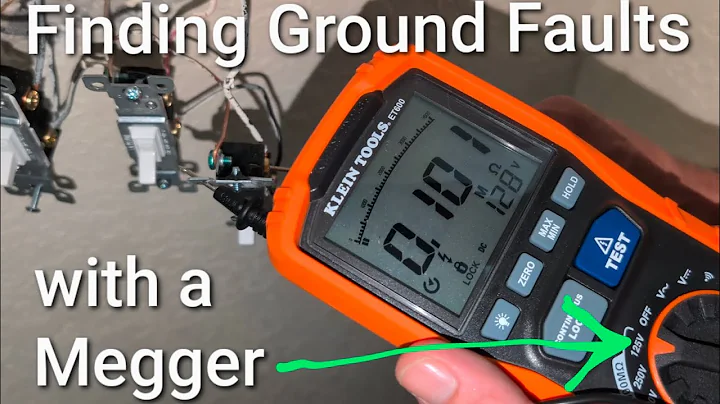 Electricians: How to Locate a "Phantom" Ground Fault with a Megger (Megohmmeter)