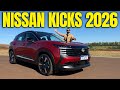 NOVO KICKS 2026: Conheça todos os detalhes do SUV da Nissan!