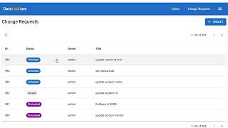 DataVaulture Change Request Demo - Safe Database Changes with Preview, Approval & Rollback Content