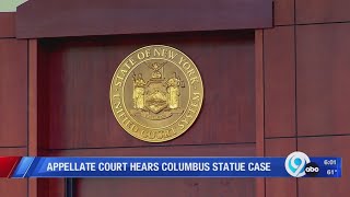 Plan to take down Syracuse's Columbus statue goes before state's Appellate Court