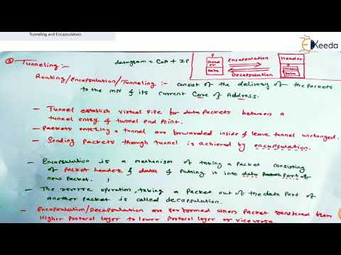 Tunneling and Encapsulation