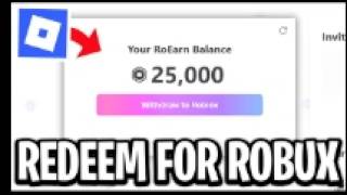INVITE FRIENDS to RoEarn & GET FREE ROBUX ROBLOX USERNAME-Leelapoog screenshot 5