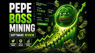 PEPE Mining Profit Surge 🚀 | Boss Software Dashboard & Bot Access screenshot 5